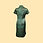 Thumbnail: 啡綠玫瑰短旗袍 Green and Brown Rose Qipao V046