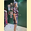 Thumbnail: 粉紅帝王花上衣 Pink Protea Qipao Style Top P-041