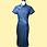 Thumbnail: 扎染牛仔布旗袍 Tie Dye Denim Qipao V033