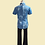 Thumbnail: 淺藍色扎染拚布上衣  Light blue tie-dye patchwork Qipao Top B-035