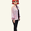 Thumbnail: 單面中性外套 (粉紅色) Oriental pattern Jacket (Pink) L-016