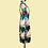 Thumbnail: 暖墨生花短旗袍 Green Floral Elegance short qipao P-016