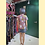 Thumbnail: 暗粉白玫瑰花上衣 Dark Pink and White Rose Qipao Style Top P-043