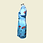 Thumbnail: 漸變藍色圖案短旗袍   Gradient blue pattern short cheongsam Qipao B-010