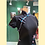 Thumbnail: 黑色仿絲絨手繪中長旗袍 Black faux velvet hand-painted mid-length cheongsam qipao NS-653