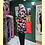 Thumbnail: 粉紅帝王花上衣 Pink Protea Qipao Style Top P-041
